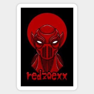 Red head Sticker